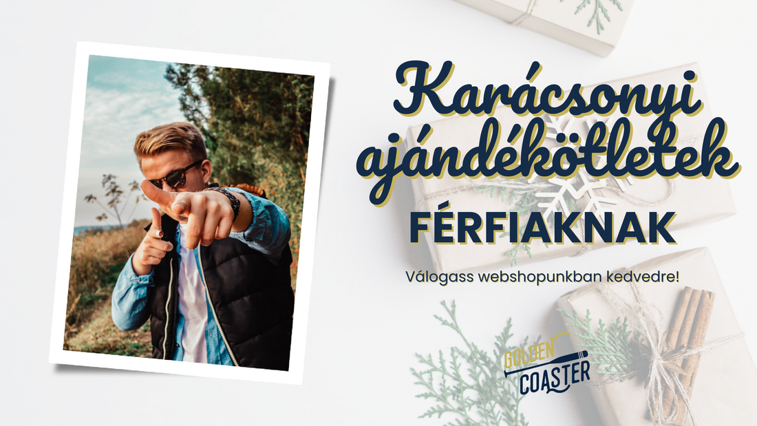 TOP 4 karácsonyi ajándékötletek férfiaknak