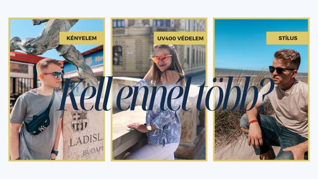 Fa napszemüveg, avagy védelem extrákkal