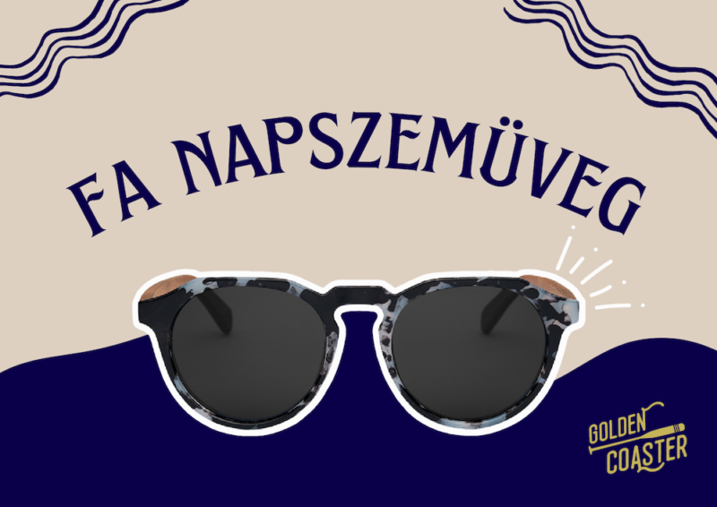 Divatos és környezetbarát viselet a fából készült napszemüveg