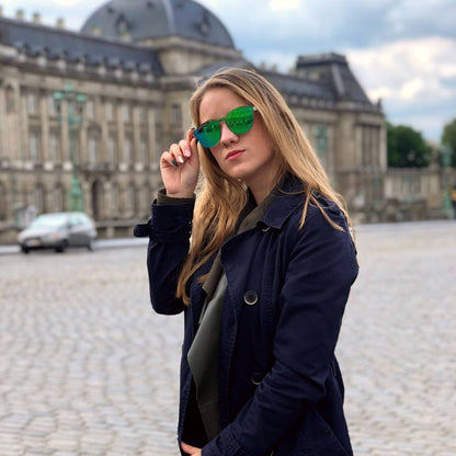 fa napszemüveg, fa keret, divatos napszemüveg