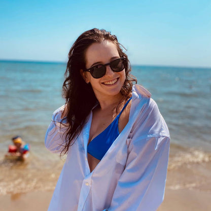 fa napszemüveg, fa keret, divatos napszemüveg