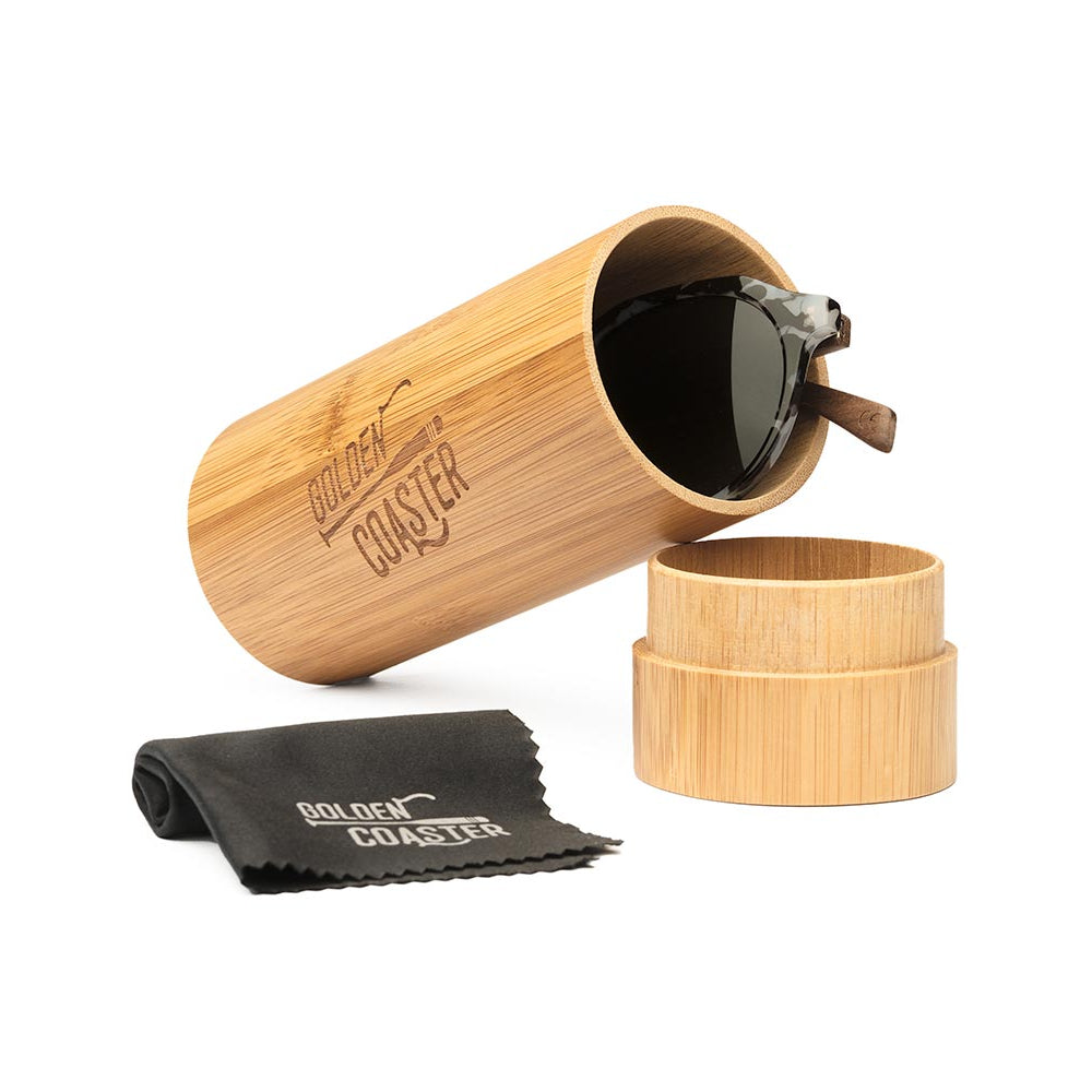 Bambusz szemüvegtok