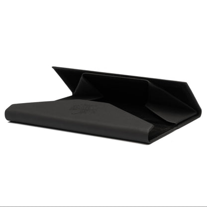 fekete szemüvegtok, összehajtható