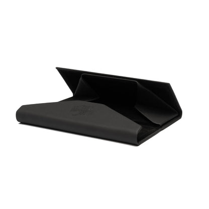 fekete szemüvegtok, összehajtható